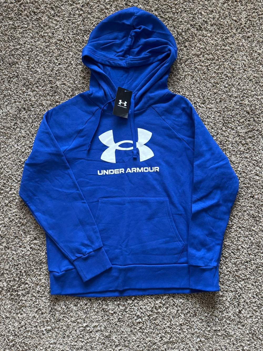 Under Armour Women’s Blue Logo Hoodie Sweatshirt